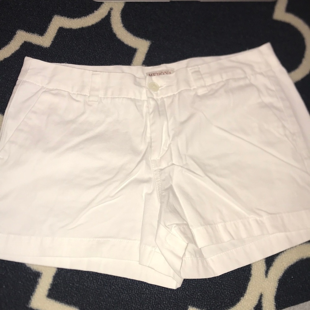 White Shorts